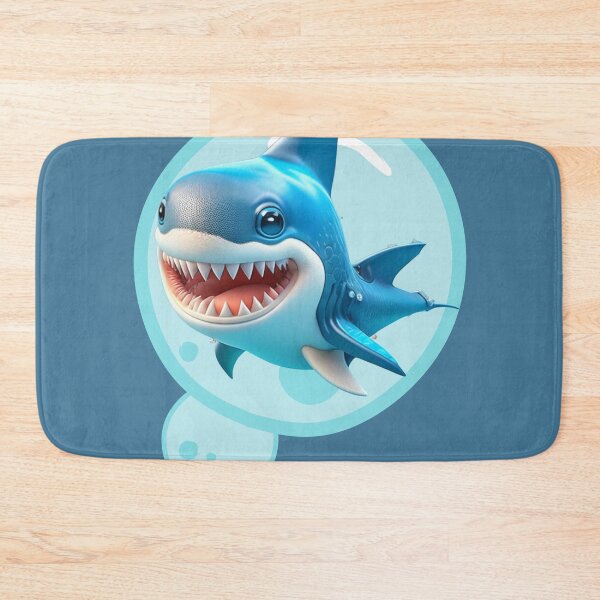 Item preview, Cute Little Shark designed and sold by oldtimesss.