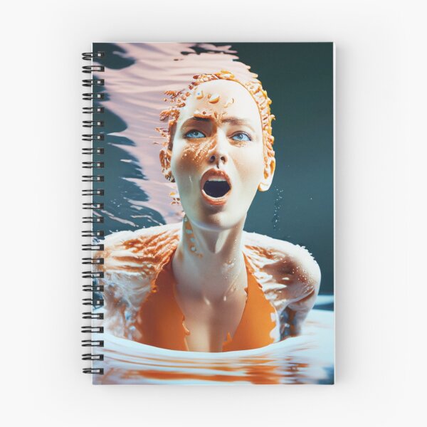 Item preview, The orange swimmer designed and sold by jsebouvi.