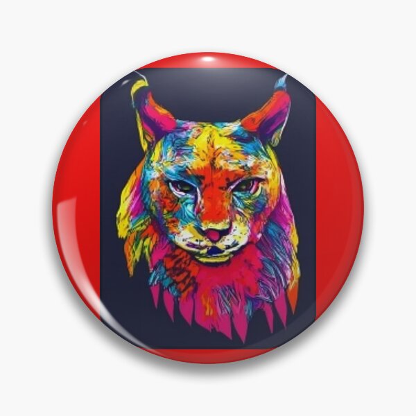 Item preview, lynx art designed and sold by Interaccionarte.