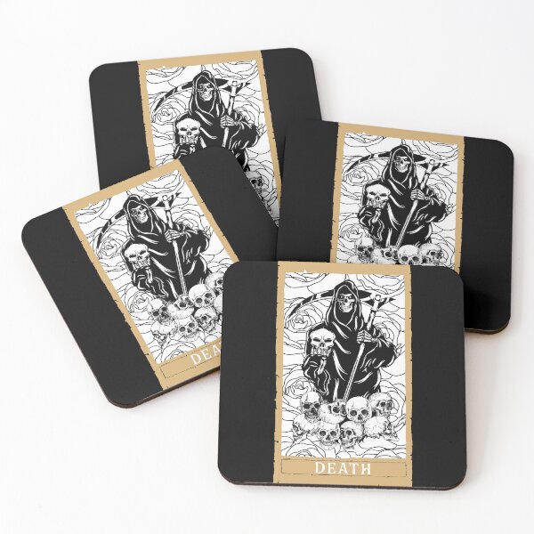 Item preview, Vintage Death Tarot Card Design  designed and sold by ArtMeetsPizza.