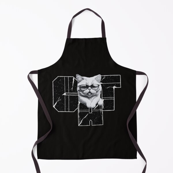 Item preview, cat coming out behind the letters designed and sold by MacLis.