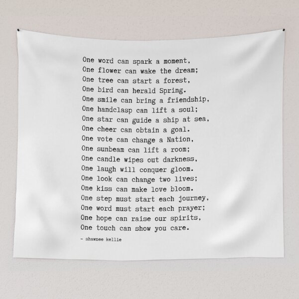 Item preview, One Can Change All designed and sold by CarolineTherese.