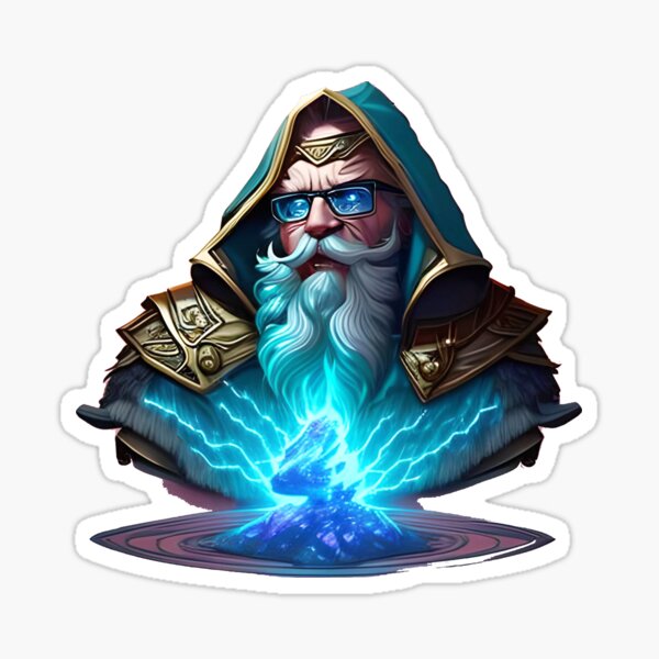 The Mystic Magician Sticker