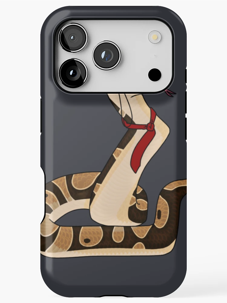 Thumbnail 1 of 4, iPhone Case, Dapper Ball Python designed and sold by ceolsonart.