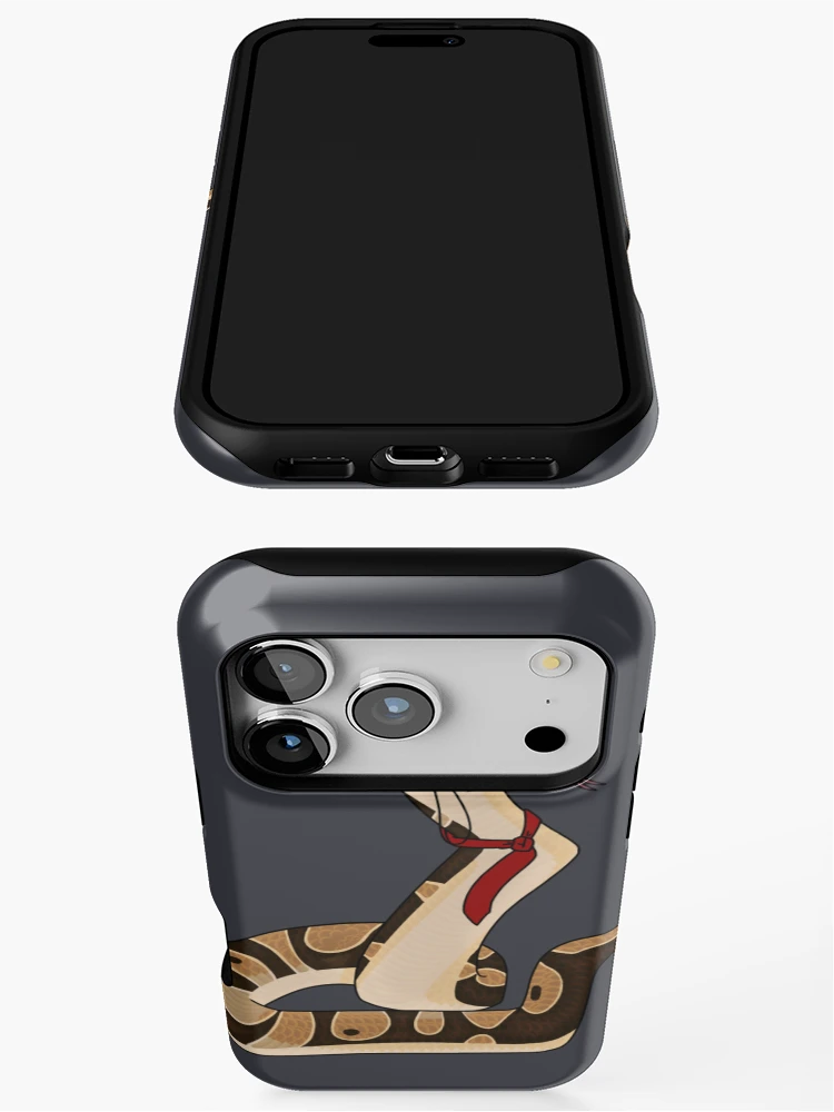 Thumbnail 3 of 4, iPhone Case, Dapper Ball Python designed and sold by ceolsonart.