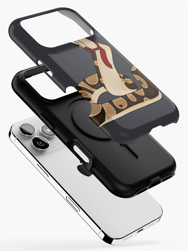 Thumbnail 2 of 4, iPhone Case, Dapper Ball Python designed and sold by ceolsonart.