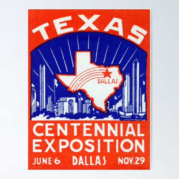 Item preview, 1936 Texas Centennial Exposition, Dallas designed and sold by historicimage.