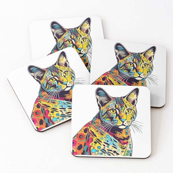 Item preview, Art: Egyptian Pop Feline Fashion - Unique & Playful Cat Breed designed and sold by DooodleGod.