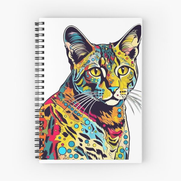 Item preview, Art: Egyptian Pop Feline Fashion - Unique & Playful Cat Breed designed and sold by DooodleGod.