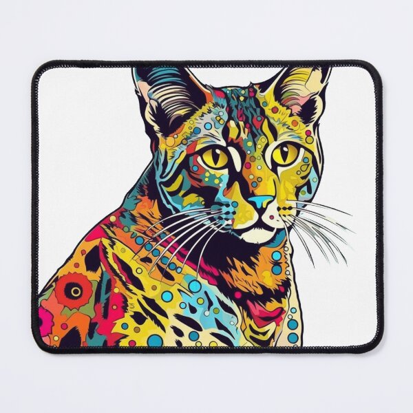 Item preview, Art: Egyptian Pop Feline Fashion - Unique & Playful Cat Breed designed and sold by DooodleGod.