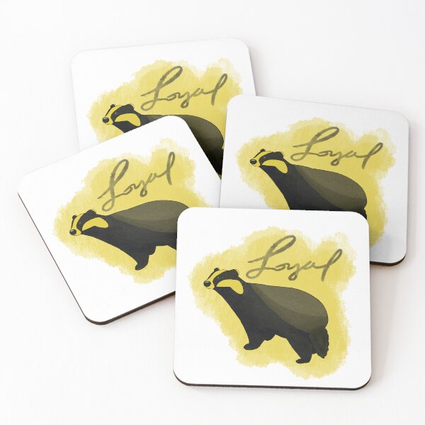 Item preview, Yellow Badger House, Loyal designed and sold by whimsicalwren.
