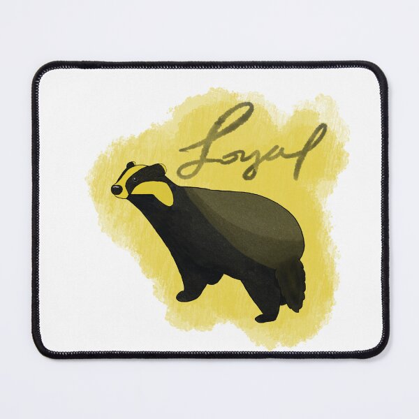Item preview, Yellow Badger House, Loyal designed and sold by whimsicalwren.