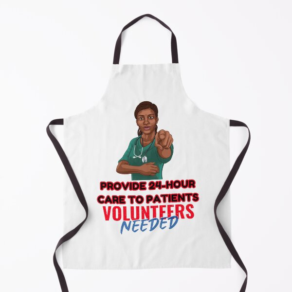 Item preview, Black Nurse Messy Bun Life, Volunteers Needed designed and sold by ShopULove.