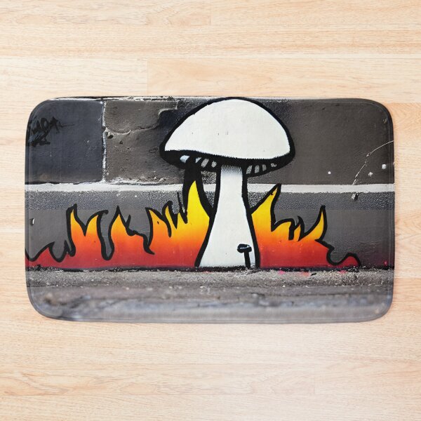 Item preview, Mushrooms in the style of famous art No. 6 designed and sold by CRAFTER-MEDIA.