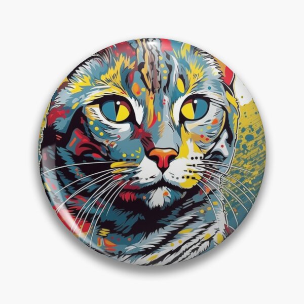 Item preview, Egyptian Mau Pop-Art: Striking Feline Pharaoh Decor for Cat Lovers! designed and sold by DooodleGod.