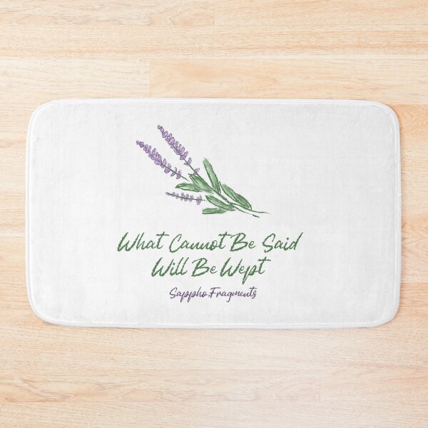 Item preview, What cannot be said will be wept designed and sold by remerasnerdas.