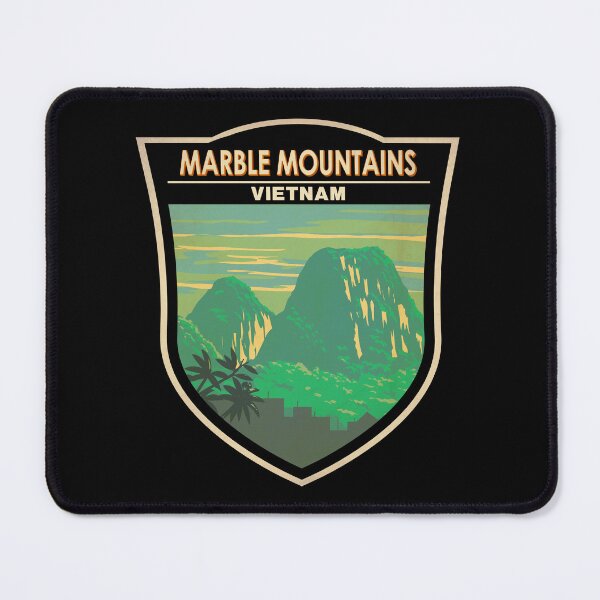 Item preview, Marble Mountains Vietnam Badge designed and sold by KrisSidDesigns.