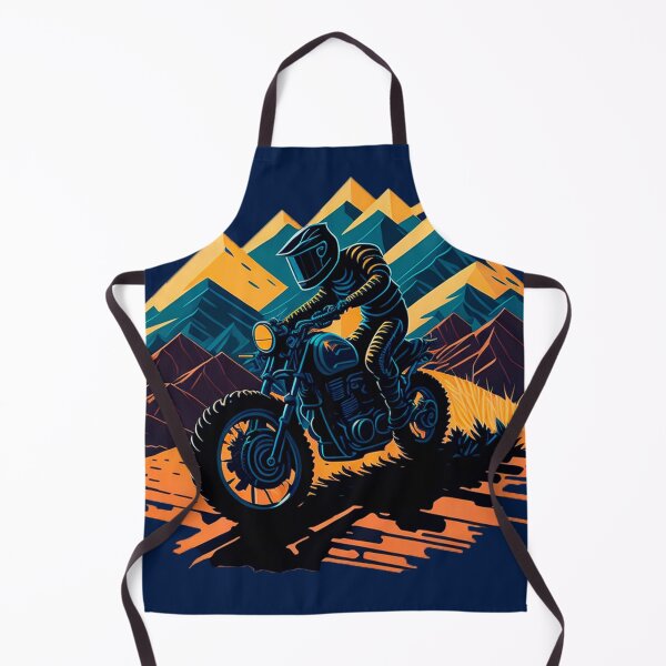 Item preview, Desert Thunder: Motorcycle's Thrilling Roar Across the Sands designed and sold by DesignArtEmpire.