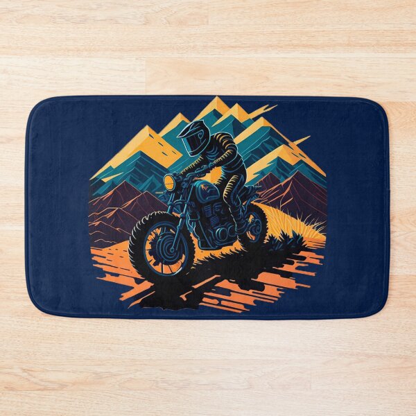 Item preview, Desert Thunder: Motorcycle's Thrilling Roar Across the Sands designed and sold by DesignArtEmpire.