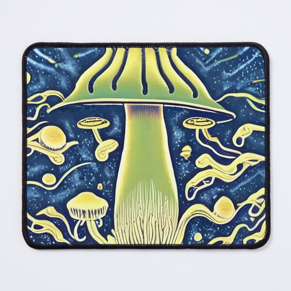Item preview, Mushrooms in the style of famous art No. 7 designed and sold by CRAFTER-MEDIA.