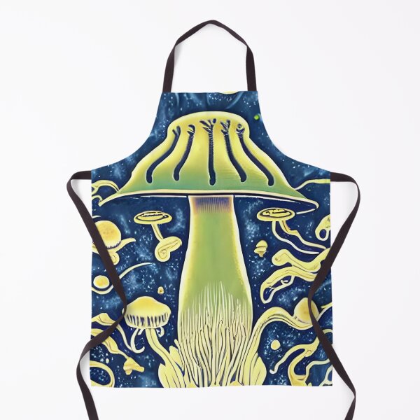 Item preview, Mushrooms in the style of famous art No. 7 designed and sold by CRAFTER-MEDIA.