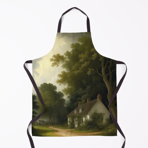 Artikelvorschau, Countryside Cottage Oil Painting entworfen und verkauft von RossWilson12.