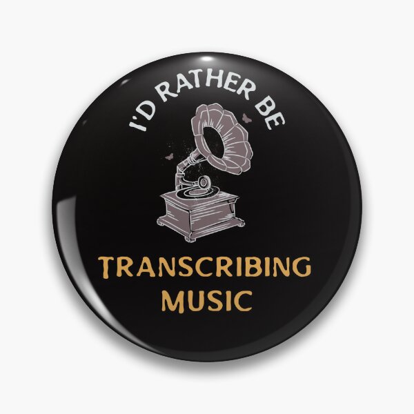 Item preview, Jazz Musician I'd Rather Be Transcribing T-Shirt, Guitar Sax Piano Bass Drum Player Transcription Tee,  Music Teacher Student  Gift Shirt designed and sold by jazznerdparade.