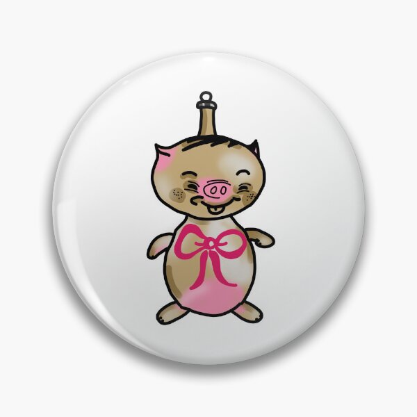 Item preview, Vintage pig Christmas bauble designed and sold by Life's eye Art and photography.