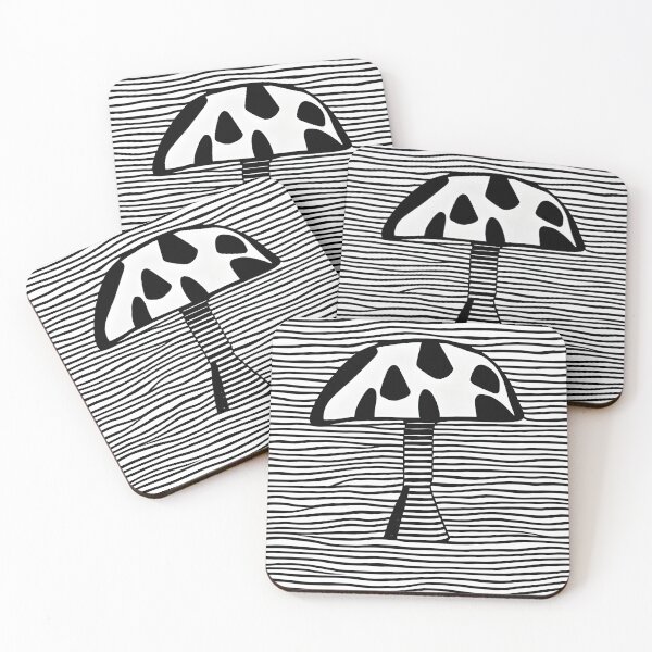 Item preview, Mushrooms in the style of famous art No. 8 designed and sold by CRAFTER-MEDIA.