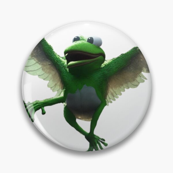 Aperçu de l'œuvre Grenouille Kermit aux ailes d'ange créée et vendue par ridhifashion.