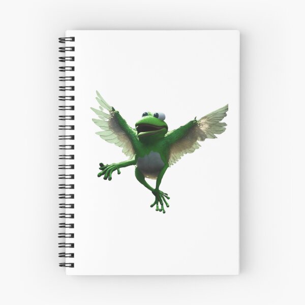 Aperçu de l'œuvre Grenouille Kermit aux ailes d'ange créée et vendue par ridhifashion.