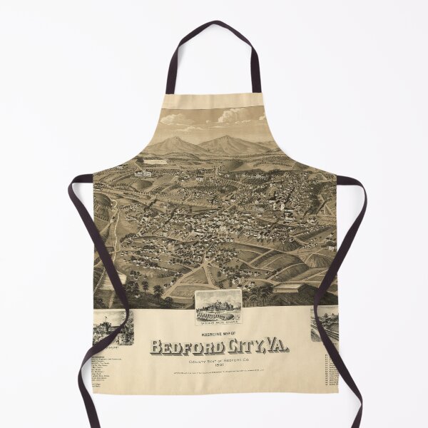 Item preview, Bedford City, Virginia (1891) designed and sold by allhistory.