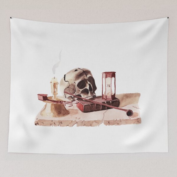 Item preview, Still Life Vanitas Veritas designed and sold by Kittykannibal.