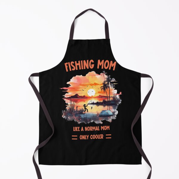 Item preview, Fishing Mom Like a Normal Mom Only Cooler designed and sold by SunnyFunnyArt.