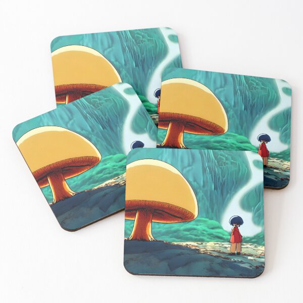 Item preview, Mushrooms in the style of famous art No. 9 designed and sold by CRAFTER-MEDIA.