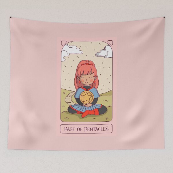 Item preview, Page of Pentacles Tarot card designed and sold by yphien.