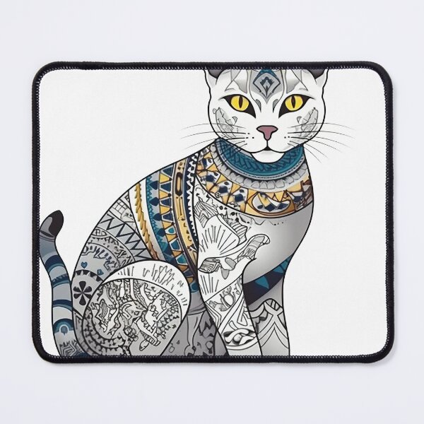 Item preview, Egyptian Mau Artwear: A Whimsical Design for Independent Cat designed and sold by DooodleGod.