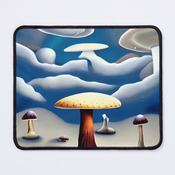 Item preview, Mushrooms in the style of famous art No. 10 designed and sold by CRAFTER-MEDIA.