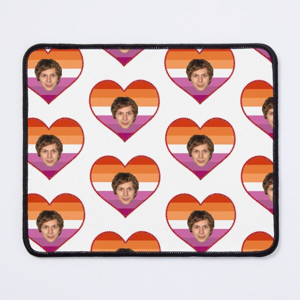 Item preview, Michael Cera Lesbian Flag Heart designed and sold by nicolesniche.