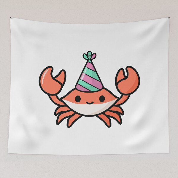 Item preview, Party crab designed and sold by inksycutsy.