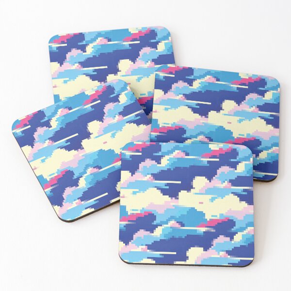 Item preview, Clouds Pixel Art designed and sold by Pixelopolis.