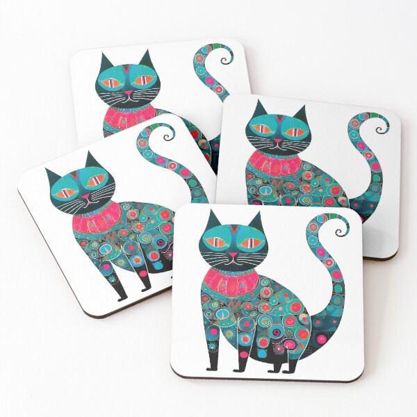 Item preview, Whimsical Cat #5 designed and sold by Cindy Sowers.