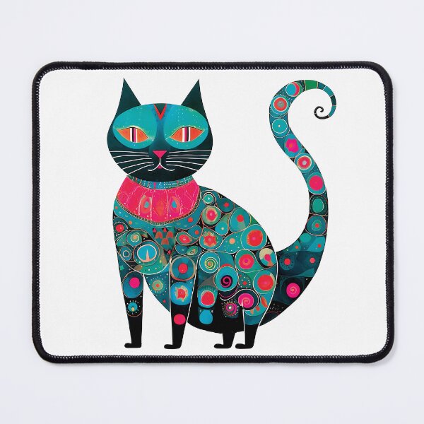 Item preview, Whimsical Cat #5 designed and sold by Cindy Sowers.