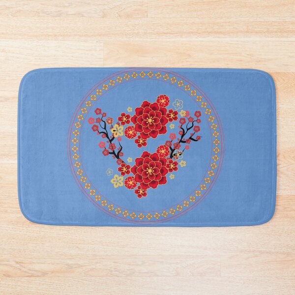 Item preview, Cherry Red Blooms Unleashing the Power of Red Sakura designed and sold by Sirakan.