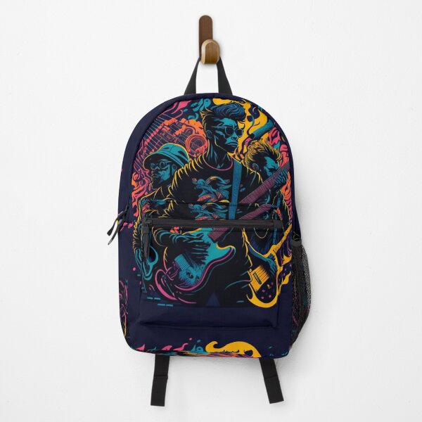 Item preview, Melodic Tapestry: Musicians Creating Harmony Amidst Swirling Notes designed and sold by DesignArtEmpire.