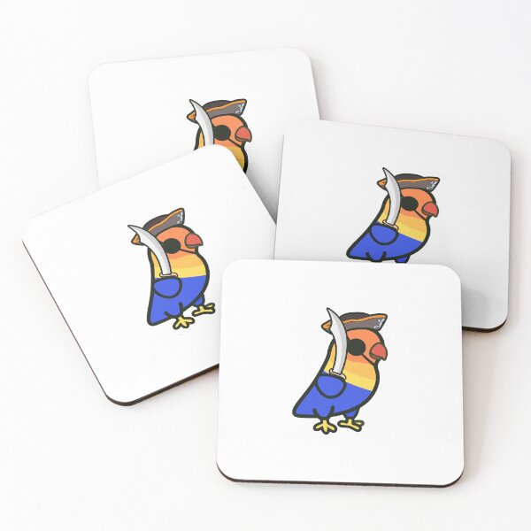 Item preview, Pirate parrot designed and sold by inksycutsy.