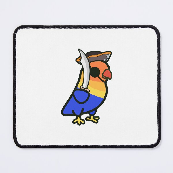 Item preview, Pirate parrot designed and sold by inksycutsy.