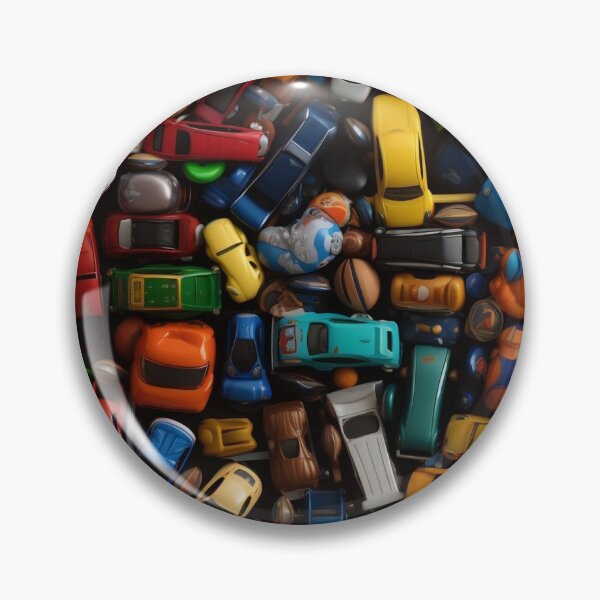 Item preview, Car Toys in Different Colors Seamless Pattern designed and sold by EvgeniiaSim.