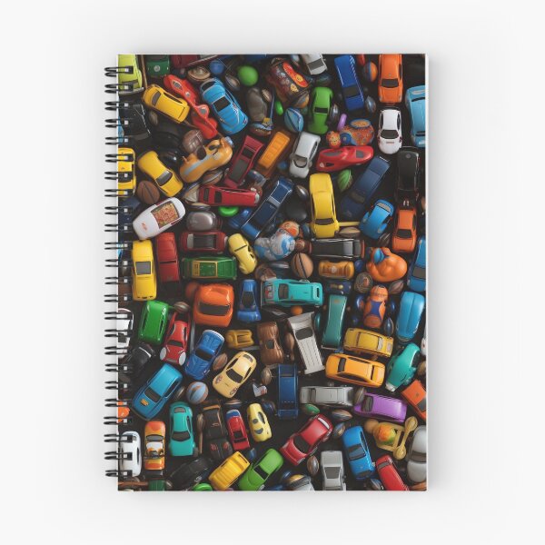 Item preview, Car Toys in Different Colors Seamless Pattern designed and sold by EvgeniiaSim.