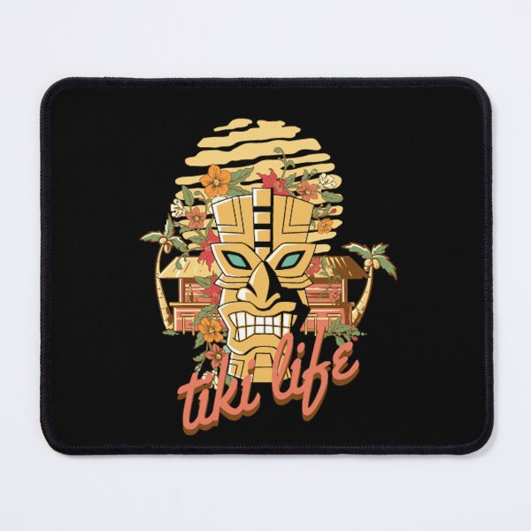 Item preview, Tiki Life Tropical Tiki Design Tiki Art Tiki Design designed and sold by CattlettArt.